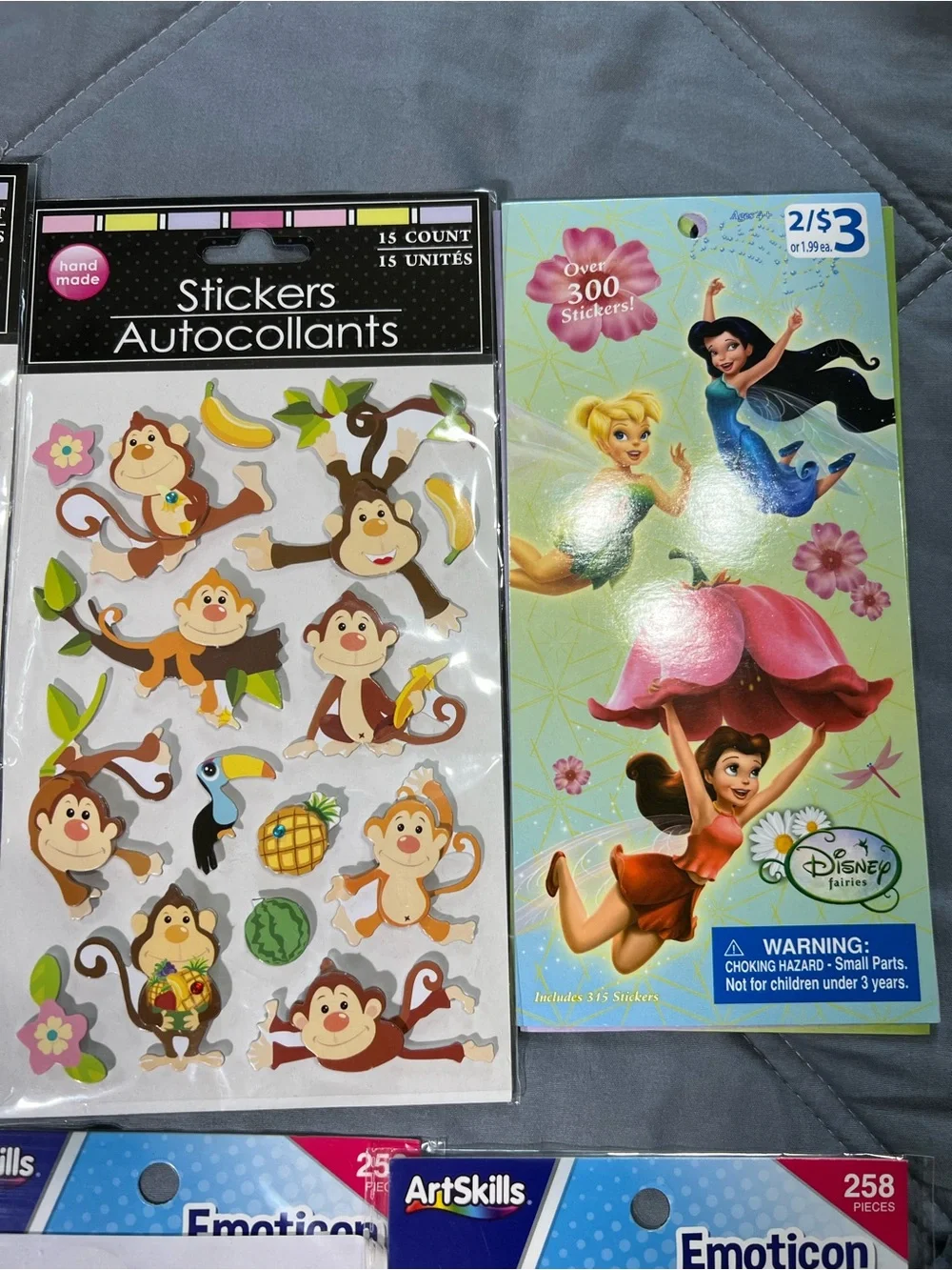 Sticker Grab Bag-Pack Of 14-Random Stationery Journal-1,000 Sticker Set
